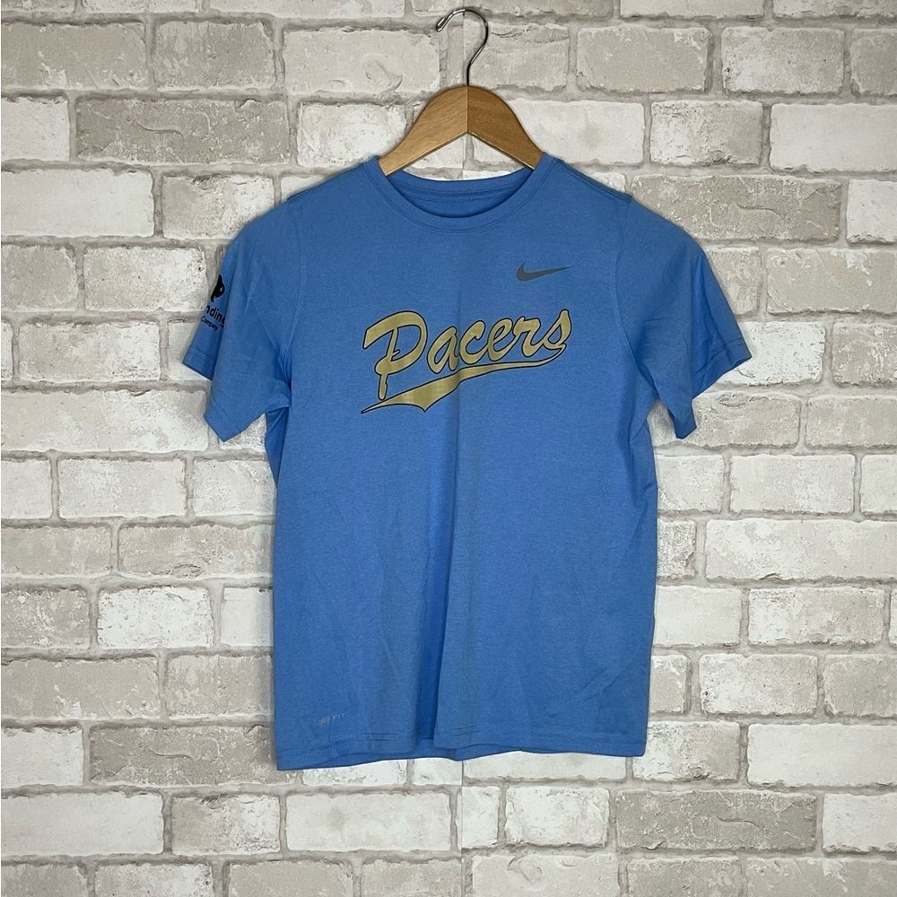 Nike Kids Pacers Blue Short Sleeve Tee Size L